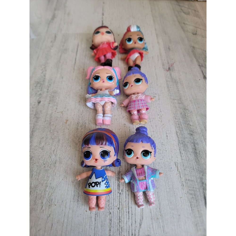 Surprise girl doll set toy accessory figure bun‎ hair style variety